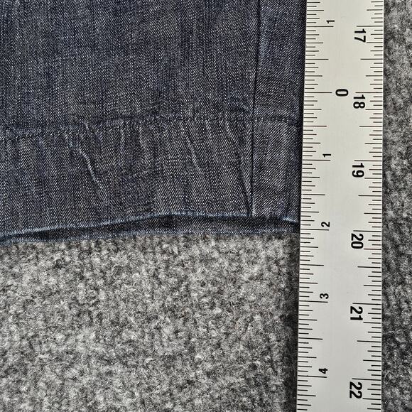 Coldwater Creek Shorts Womens Plus Size 18 Bermuda  Zip Button Jeans - Picture 10 of 10